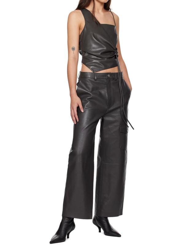 Abrah Fake
  Leather Pants