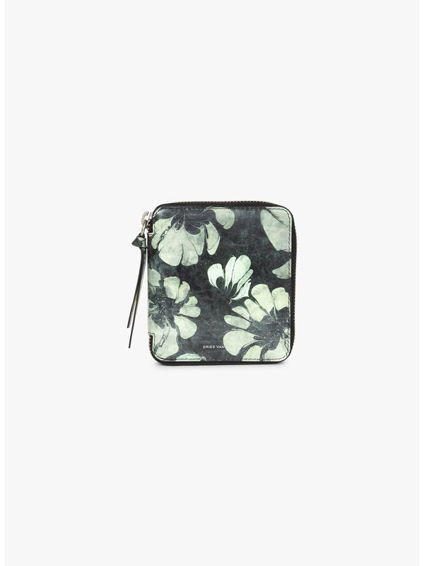 Dries Van Noten Green Coin Purse