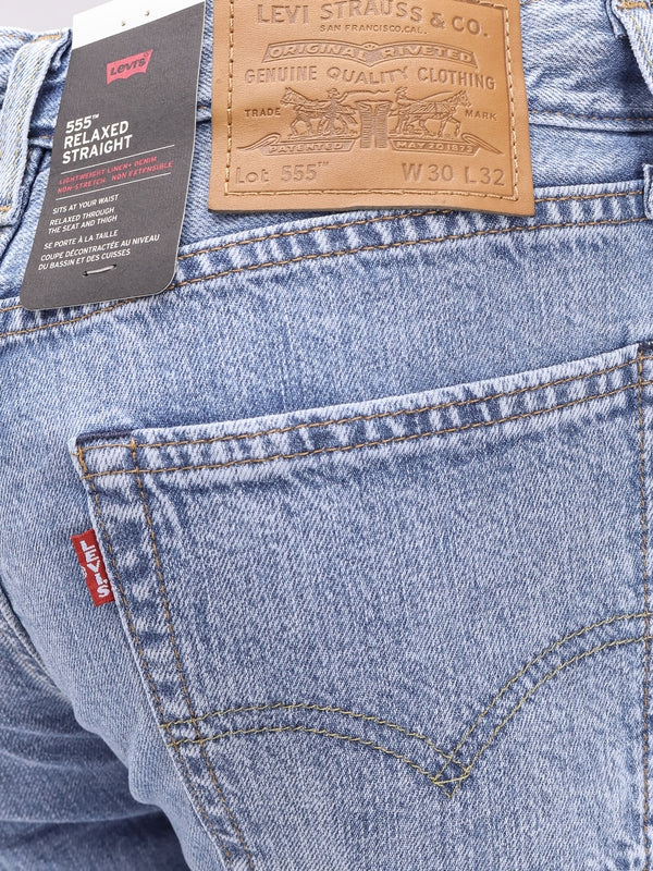 Levi'S Skyblue Denim Pants