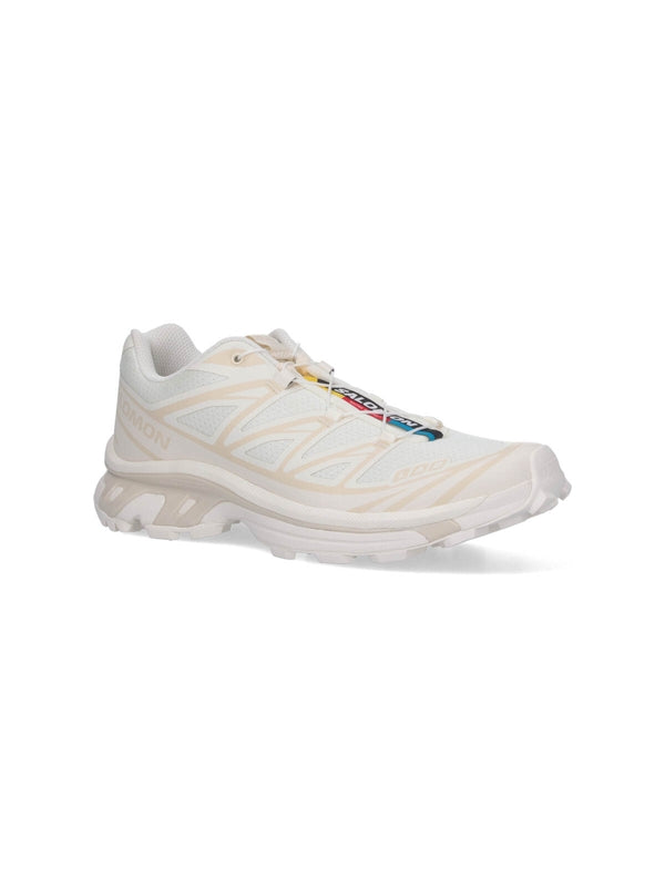 Salomon White Low Top Sneakers