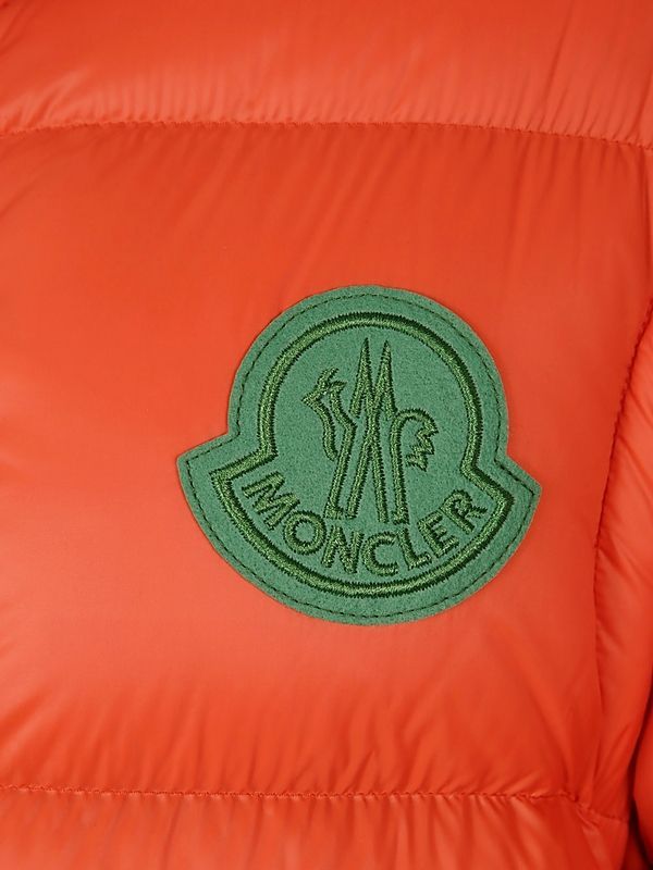 Cyclone Logo Patch Nylon Padded Jacket