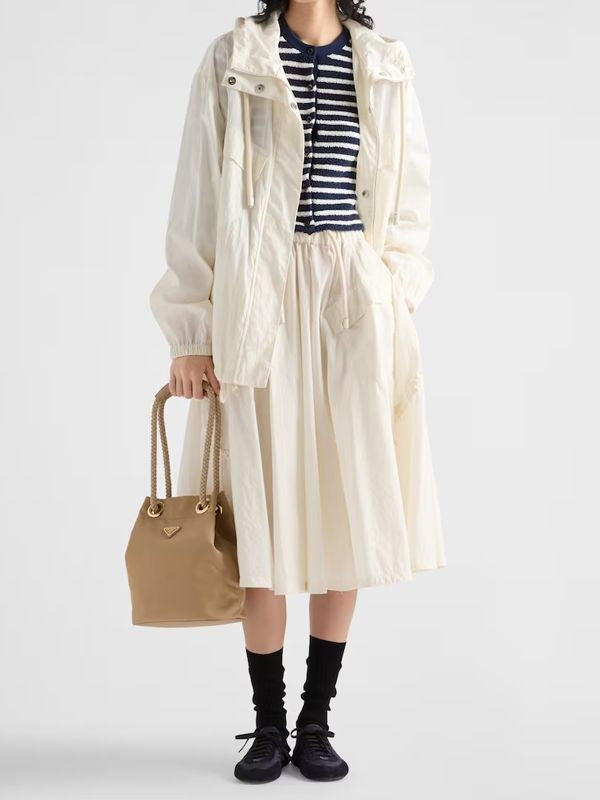 Back Triangle Patch Stripe Cardigan