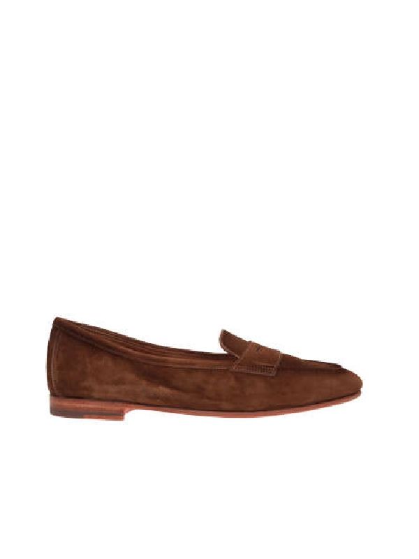 Carla Suede Penny Loafers