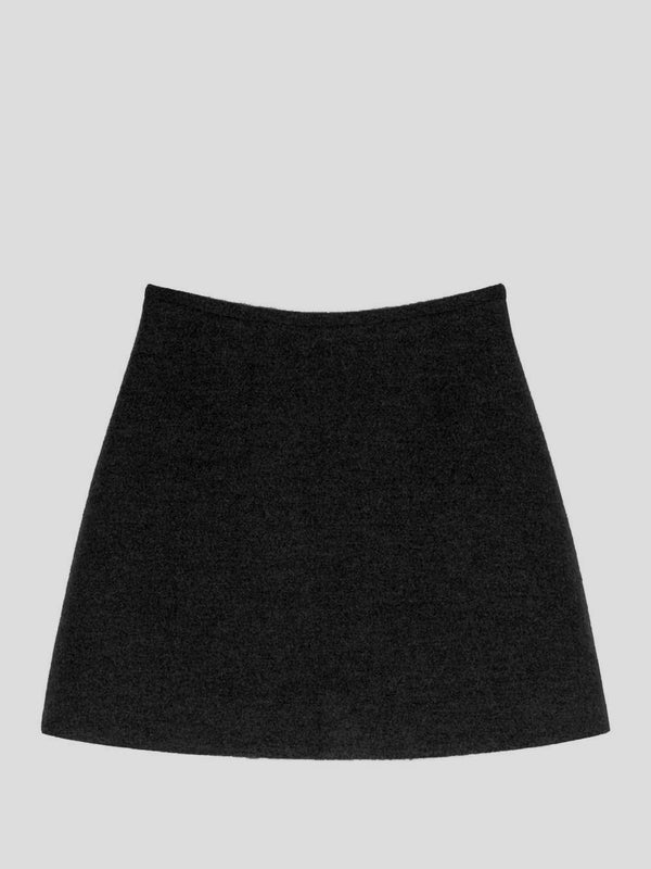 Wool Cashmere Skirt