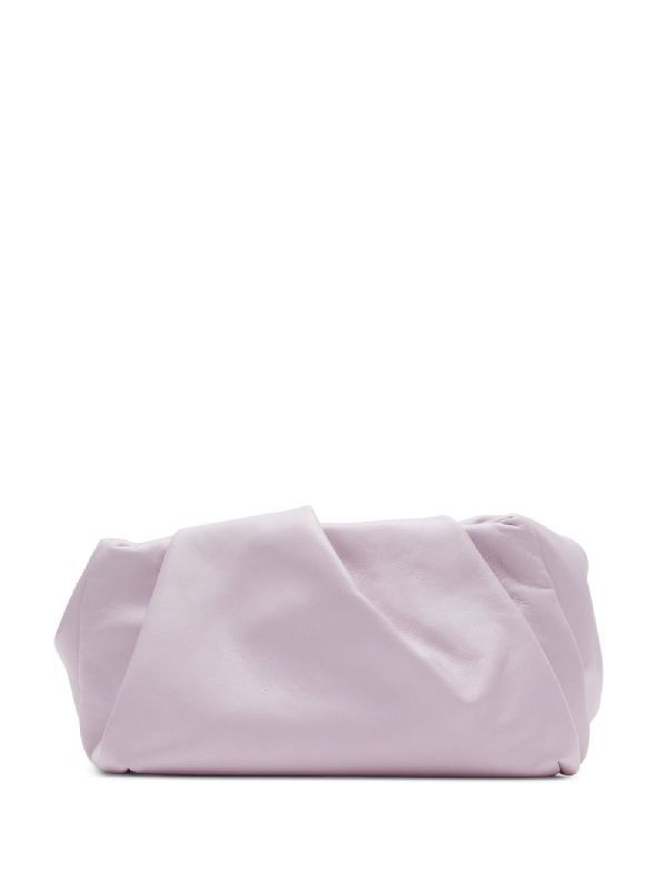 Rose Sheepskin Clutch