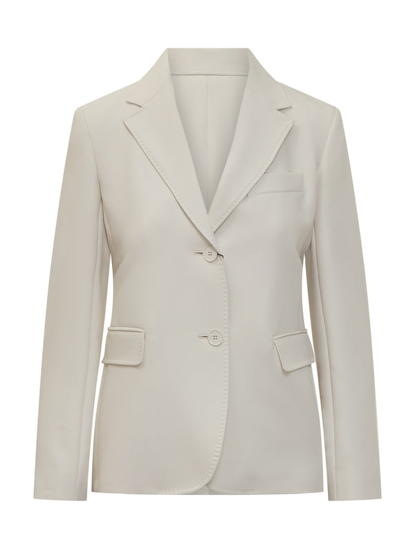 Single-Breasted Tailored Jacket