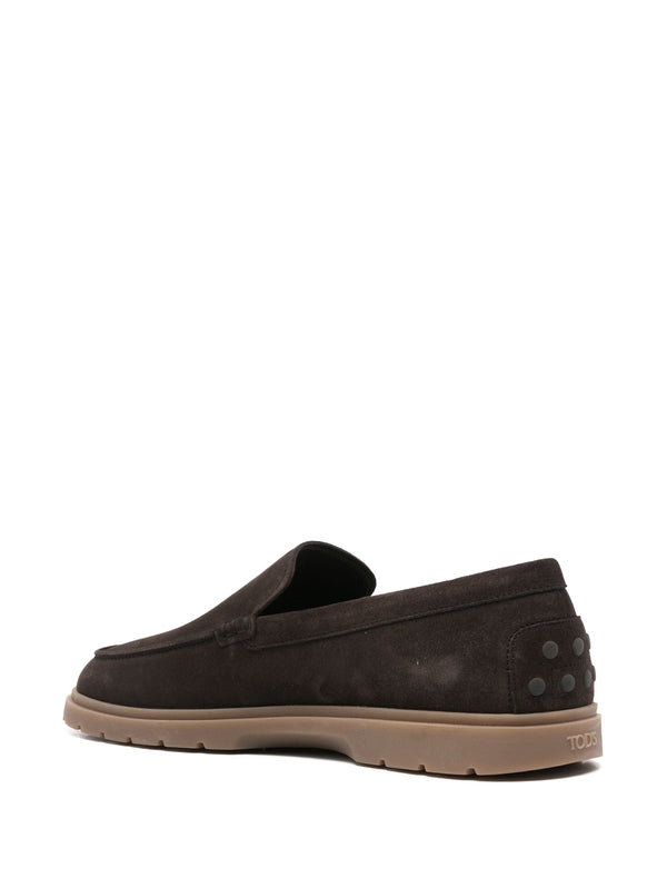 Brown Suede Driving Shoes