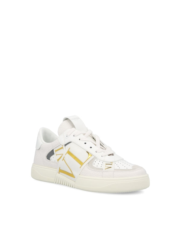 Valentino White Low Top Sneakers
