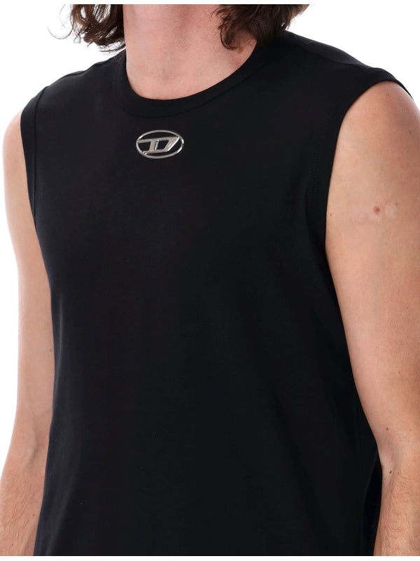 D Logo Sleeveless Top