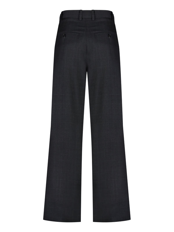 Wool Wide Pants