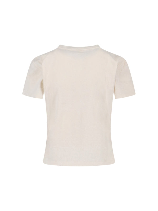 Re/Done White Half Sleeve