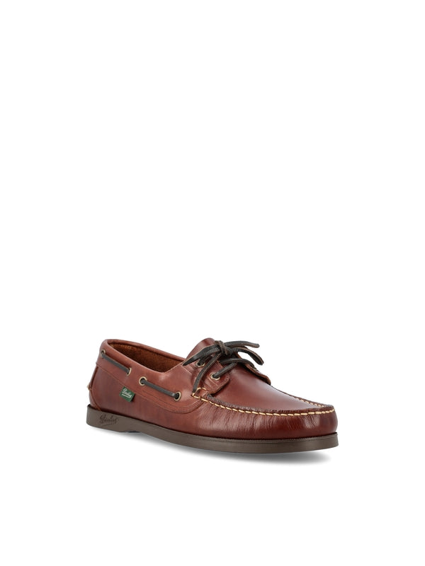 Paraboot Brown Boat Shoes