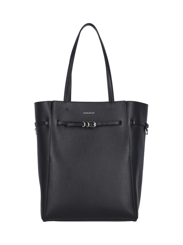 Voyou Leather Medium Tote Bag - Jente