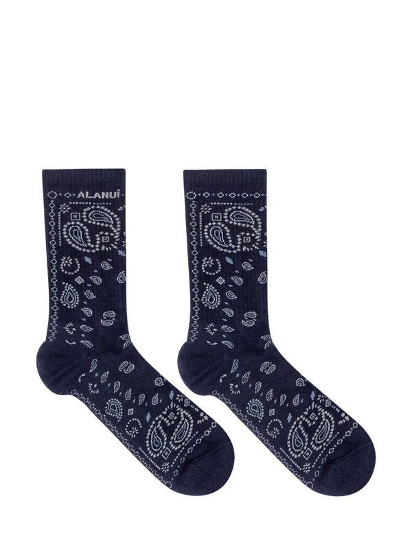 Alanui Navy Socks