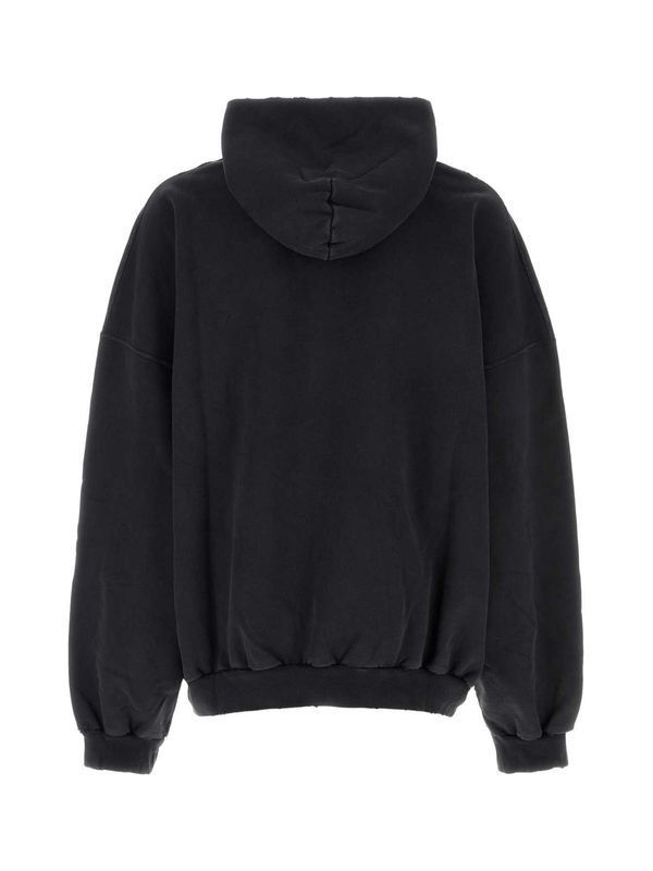 3B Liquified Logo Cotton Hoodie