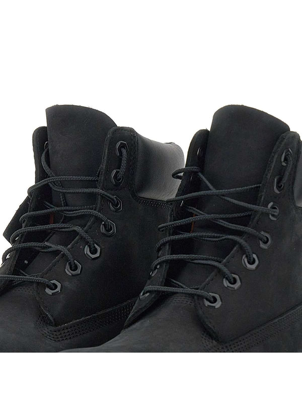 Timberland Black Lace-Up Boots