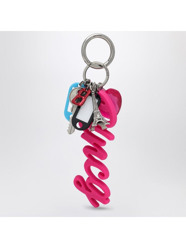 Hourglass Soft Big Keyring