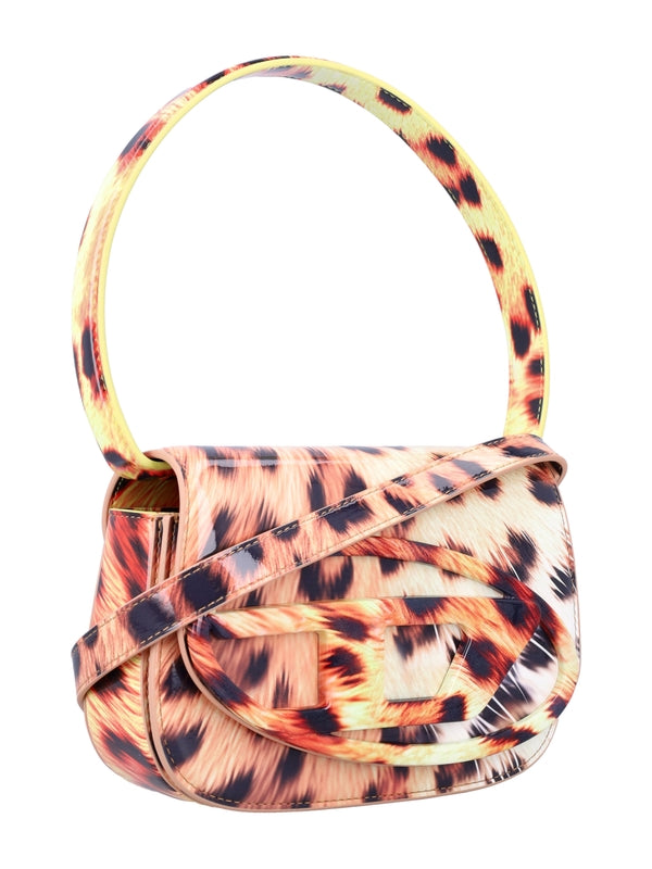 1dr Glossy Cheetah Shoulder Bag