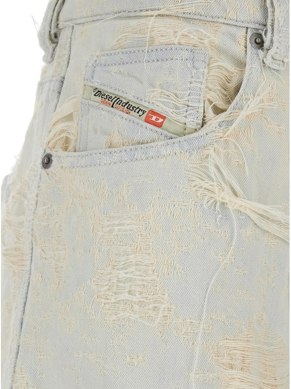 1996 D SIRE Distressed Denim Pants