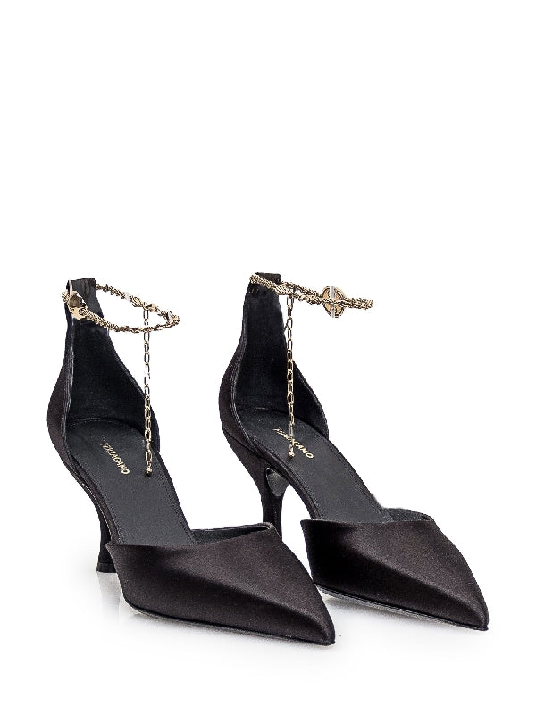 Ball Chain Anklet Pumps