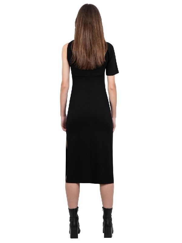 Twist Bigout Jersey One Shoulder Dress