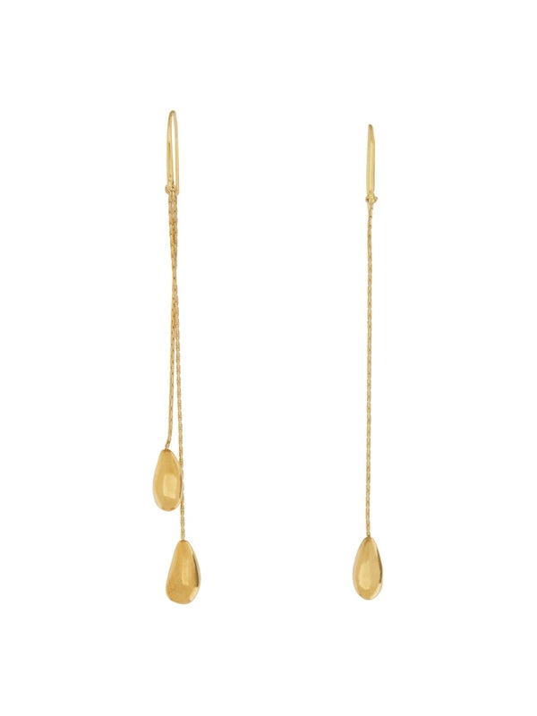 Shiny Day Asymmetric Drop Earrings