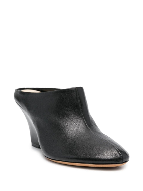 Apollo Leather Wedge Heel