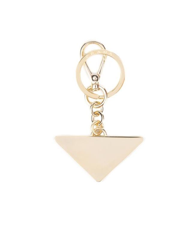 Triangle Logo Enamel Keyring