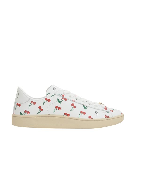 Valentino White Low Top Sneakers