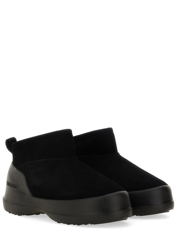 Black Sweat Ankle Boots