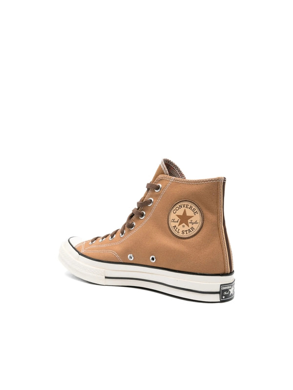 Converse Beige High Top Sneakers