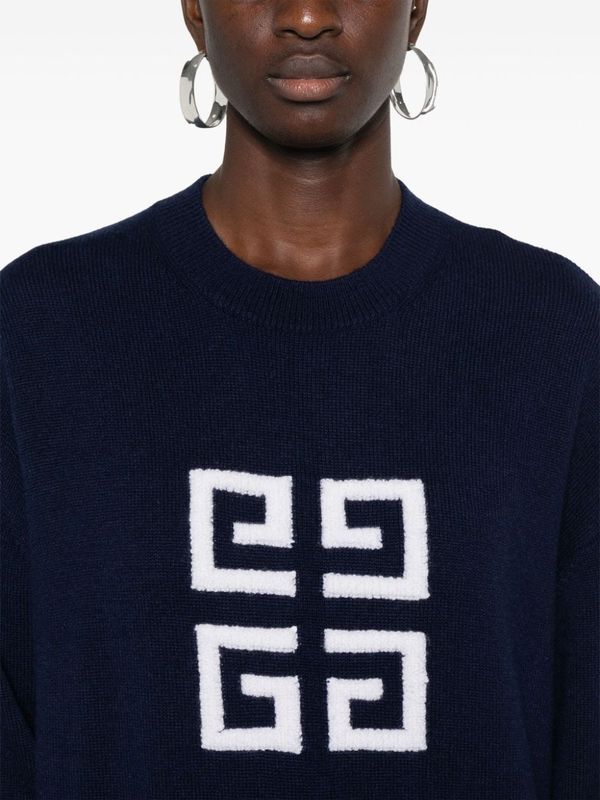 4g Logo Cashmere Knit