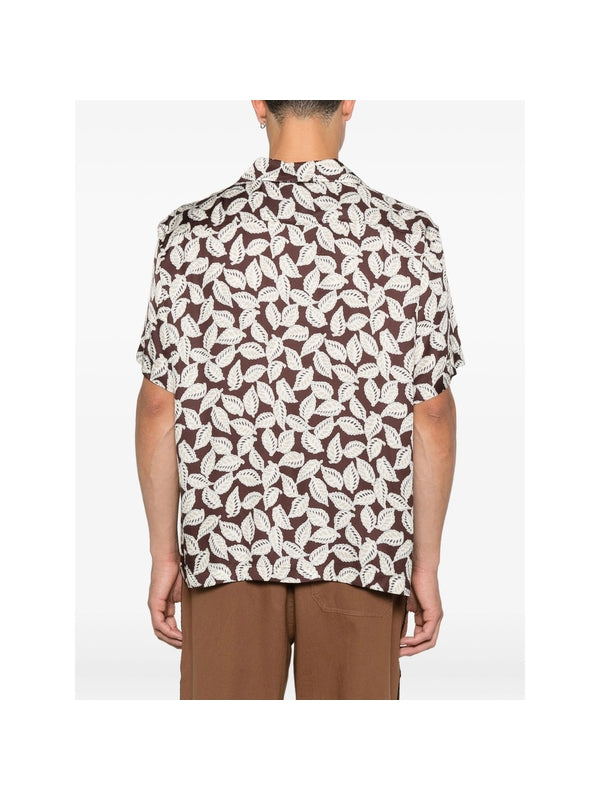 Bode Brown White Shirts