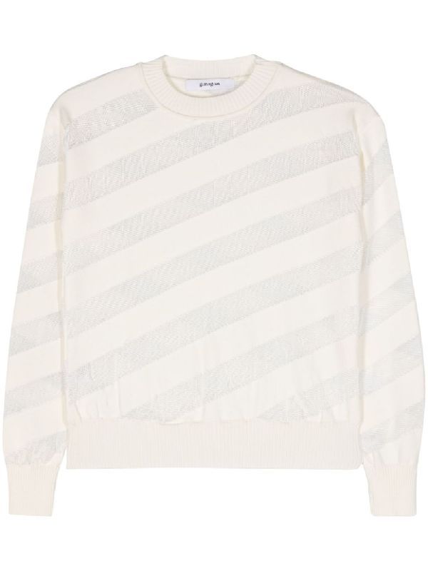 Zebra Stripe Knit