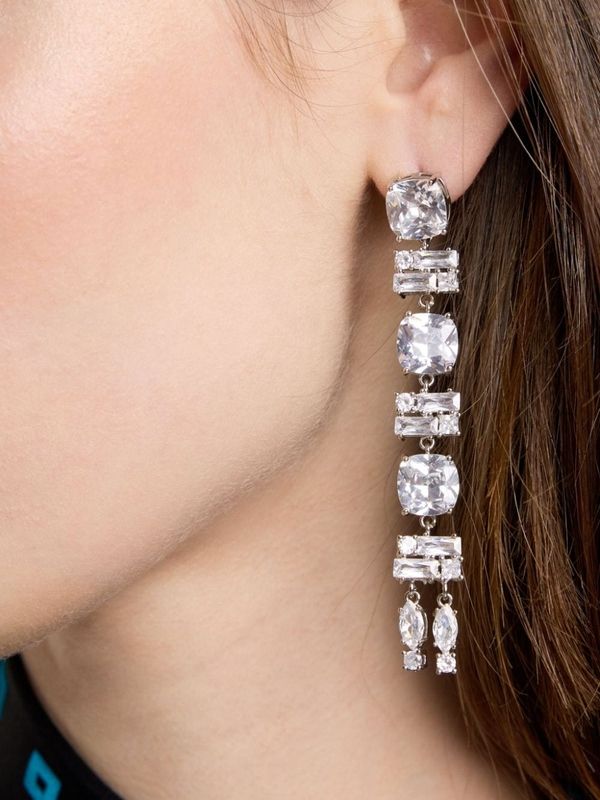 Crystal Long Earrings