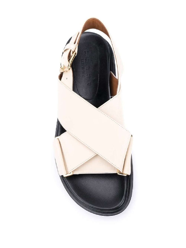 Fussbett Cross Leather Sandals