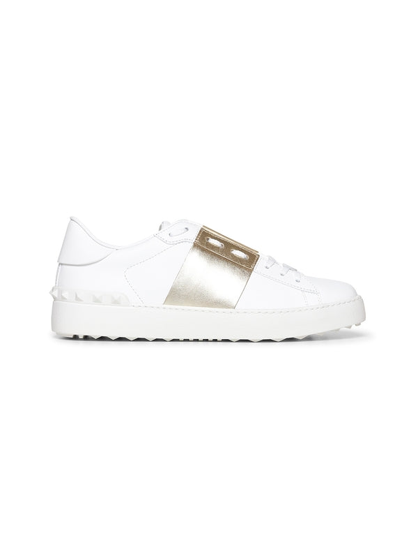 Valentino White Low Top Sneakers