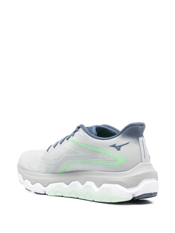 Mizuno Grey Low Top Sneakers