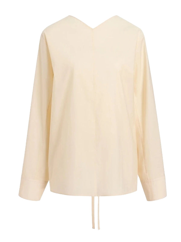 Khaite Ivory Shirts & Blouses